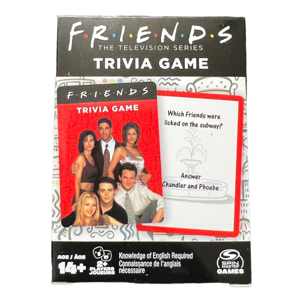 Warner Bros. Friends Television Series Trivia Game